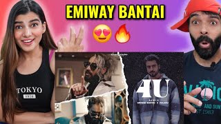 EMIWAY BANTAI X MAANU  4U REMIX  OFFICIAL MUSIC VIDEO  WHOLE HEARTEDLY Album Reaction [upl. by Elaval]