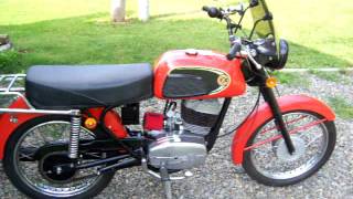 CZ Jawa Type 477 175cc kickstart and walk around [upl. by Levitt]