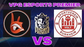 FC24 Clubs  VPG Esports Premier  SiFOX vs SV VOLT Burkheim  SAF Prolific vs Juventus Bucuresti [upl. by Eural164]