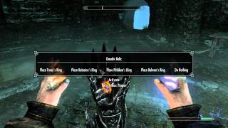 Velehk Sain  Daedric Gauntlet Relic  Midden Dark  TES V Skyrim HD [upl. by Manara]