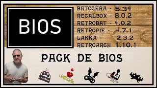 Pack de bios completo para Batocera Recalbox Retropie e Lakka [upl. by Attenauq409]