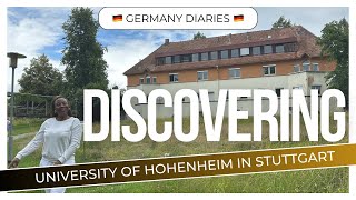 Europe Trip Season 1 Episode 3 Discovering the University of Hohenheim in Stuttgart Germany [upl. by Iorio]