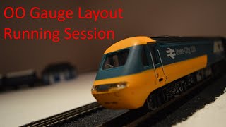 Tims Model Trains 6x4 ft Layout Running Session 1 [upl. by Southworth]