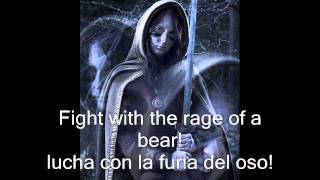 Ensiferum  Victory Song  Lyrics English amp Finnish  Traducción al Español [upl. by Kerril]