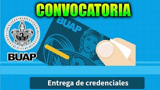 🔴CONVOCATORIA DE ENTREGA DE CREDENCIALES CU CU 2 Y REGIONALES  BUAP 2024  TORETO1309 [upl. by Nirrac362]