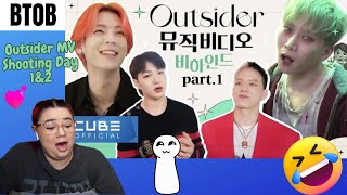 BTOB Beatcom 136137 Outsider MV Shooting Day 1amp2 Reaction [upl. by Werner]