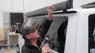 Installing a Thule Awning on a VW T6 fitted with a Reimo Multirail [upl. by Gwenore]