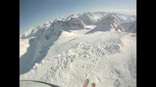 Sölden 2012  Skiabfahrt schwarze Piste 25 [upl. by Hey]