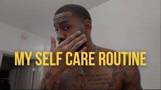 my selfcare routine  skincare amp beard [upl. by Malarkey]