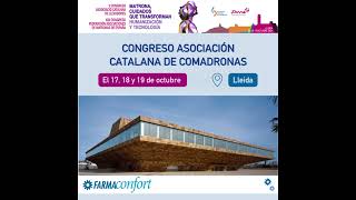 💙Farmaconfort en 💜 Congreso de la Asociación Catalana de Comadronas🌟17 18 y 19 de octubre en Lleida [upl. by Nysila]