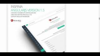 Inspinia  Bootstrap Administrative Panel [upl. by Hayman]