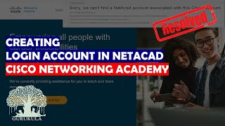 Creating Login Account in Cisco NetAcad  CISCO Networking Academy 2021  GURUKULA [upl. by Monk402]