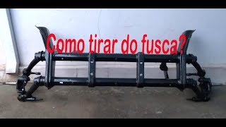 Como tirar quadro de suspensão do fusca Fusca do Joviano parte 1 [upl. by Schmitz]