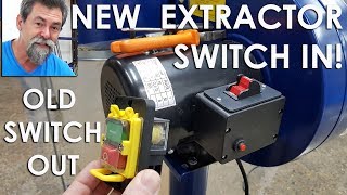 Dust extractor switch conversion remote control Dave Stanton easy woodworking [upl. by Mcmaster]