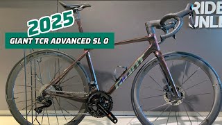 2025 GIANT TCR ADVANCED SL 0  SHIMANO DURA ACE DI2  CADEX WHEELSET [upl. by Solis]