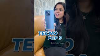 How Good Can a ₹6500 Smartphone Be Meet Tecno Pop 9 LiveLimitless TECNOPOP9 TECNOMobile [upl. by Anaib]