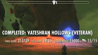 ESO Veteran Vateshran Hollows Magicka Nightblade 313k and build Gold Road PS5 EU [upl. by Boothe]