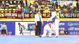 7th Korea Open Taekwondo Championships SemiFinal Female Senior 2 57Kg Nam Jin Ah vs Kim Eun Song [upl. by Eerok752]