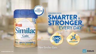 New amp Improved Similac® Gain [upl. by Hagar449]