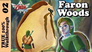 Into the Faron Woods  True 100 Walkthrough Zelda Skyward Sword HD [upl. by Gwendolyn213]