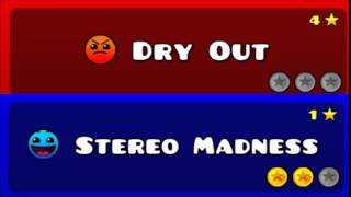 Dry Out and Stereo Madness Mashup  Geometry Dash Mashup [upl. by Rue]