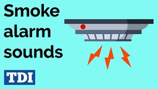 What do different smoke alarm sounds mean [upl. by Nanaek]