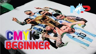 CMYK SCREEN PRINTING FOR BEGINNERS [upl. by Anialed]