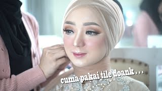 Tutorial Hijab Pengantin Simple amp Elegant [upl. by Sophy]