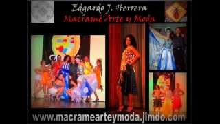 MACRAME ARTE Y MODA  VESTIDOS EN MACRAME [upl. by Eaver9]