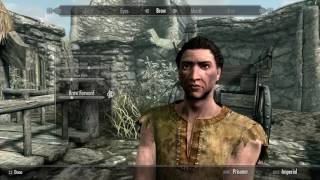 Skyrim How to create Lucien Lachance [upl. by Hsilgne154]