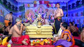 Ayyappa Pooja by Keshav Guru Swamy At Green Park Colony on 07122017 [upl. by Vander981]