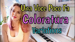 How To Sing Una Voce Poco Fa Rossini Coloratura Variations [upl. by Snowber]