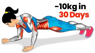 Lose 10kg in 30 Days Effective Cardio Exercises Flat Stomach Fat Loss [upl. by Nelleeus559]