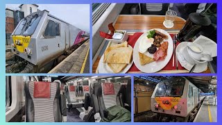 1st class train travel from Dublin Ireland 🇮🇪 to Belfast Northern Ireland 🇬🇧 [upl. by Norag]