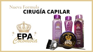 TIPS para aplicar la Cirugía Capilar de Epa Colombia  NUEVA formula [upl. by Crowe214]