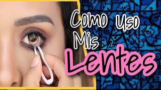 COMO PONER Y QUITAR LOS LENTES DE CONTACTO PASO A PASO TTDEYE [upl. by Reynold]