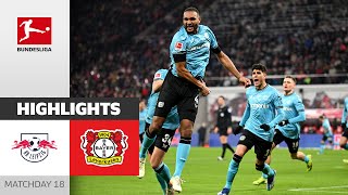 RB Leipzig  Bayer 04 Leverkusen 23  Highlights  Matchday 18 – Bundesliga 202324 [upl. by Eiramanig]