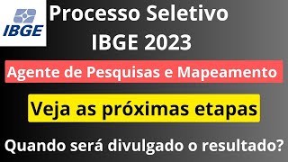 Pósgabarito Processo Seletivo IBGE 2023 Agente de Pesquisas e Mapeamento  Quando sai o resultado [upl. by Pfaff]