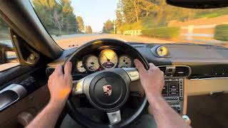 2008 Porsche Carrera S Driving [upl. by Ynaffat]