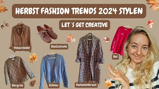 Herbst Outfits 2024  Trends nachstylen aus vorhandenen Teilen [upl. by Sisto928]