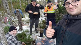 Newfoundland Boil Up Camp Fire Cooking  7  BACON amp Kippered Mackerel 😋 [upl. by Fleisig]