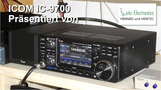 ICOM IC9700 LiveDemo inkl SATQSO – eine Präsentation von HB9NBGHB9FZC [upl. by Jensen57]