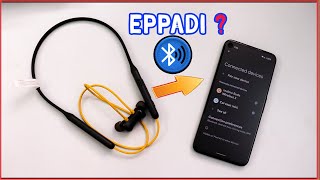 BLUETOOTH Headset Connect Seivathu Eppadi  bluetooth headphones connect to phone tamil [upl. by Cacia2]