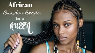 African Braids amp Beads\For A Queen FeatRastAfri Braid quotMY EXPERT 24quot [upl. by Kwarteng]