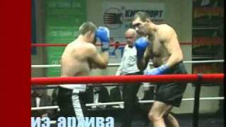 Nikolai Valuev vs Evgeny Odolskyavi [upl. by Analrahc550]