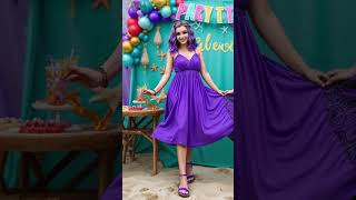 The Best Modern purple Dresses for Your Next Party [upl. by Sisxela]