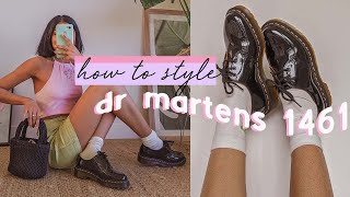 How to Style Dr Martens 1461 Shoes [upl. by Huntlee]