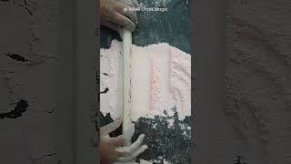 Gym Chalk Crushed by Roller  Satisfying Sounds  Oddly Satisfying [upl. by Feil525]