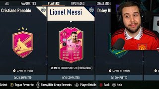 Auzio Reacts to NEW 99 Messi SBC [upl. by Wildee]