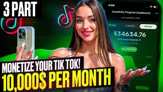 How I Made 10000 per Month With TikTok  Guide For Beginners [upl. by Eilyk]